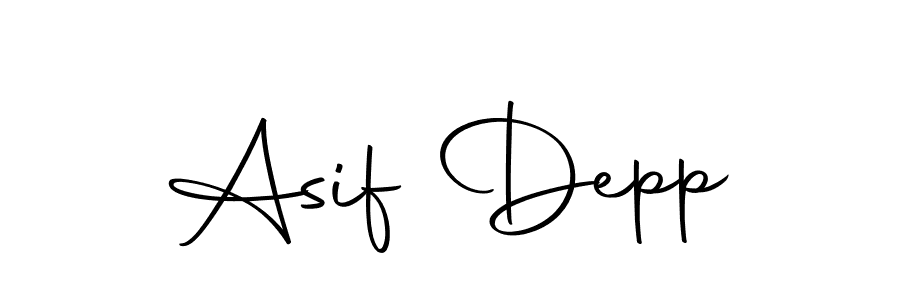Make a short Asif Depp signature style. Manage your documents anywhere anytime using Autography-DOLnW. Create and add eSignatures, submit forms, share and send files easily. Asif Depp signature style 10 images and pictures png