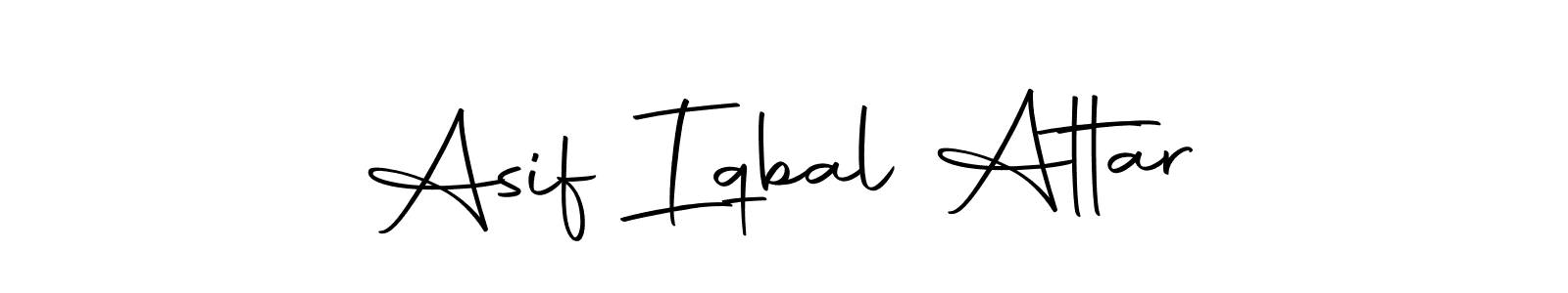 You can use this online signature creator to create a handwritten signature for the name Asif Iqbal Attar. This is the best online autograph maker. Asif Iqbal Attar signature style 10 images and pictures png