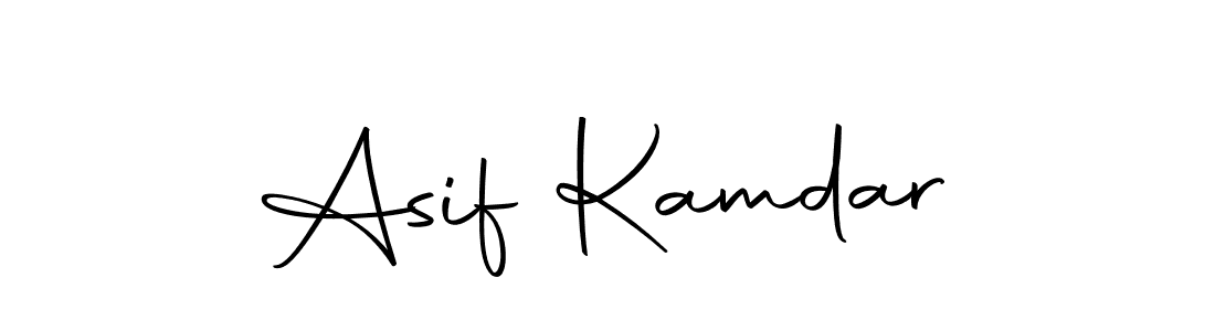 Design your own signature with our free online signature maker. With this signature software, you can create a handwritten (Autography-DOLnW) signature for name Asif Kamdar. Asif Kamdar signature style 10 images and pictures png