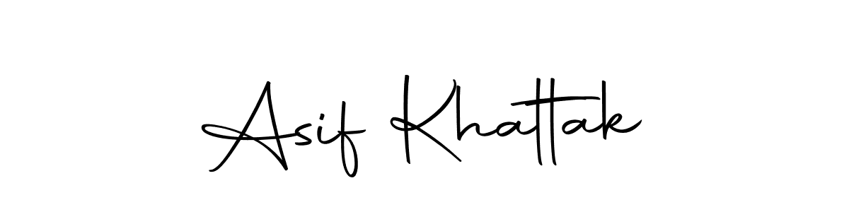 The best way (Autography-DOLnW) to make a short signature is to pick only two or three words in your name. The name Asif Khattak include a total of six letters. For converting this name. Asif Khattak signature style 10 images and pictures png