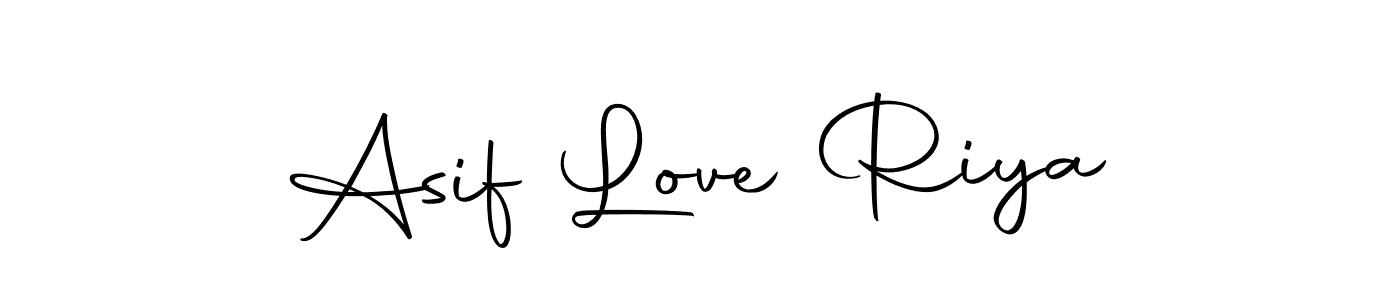 The best way (Autography-DOLnW) to make a short signature is to pick only two or three words in your name. The name Asif Love Riya include a total of six letters. For converting this name. Asif Love Riya signature style 10 images and pictures png