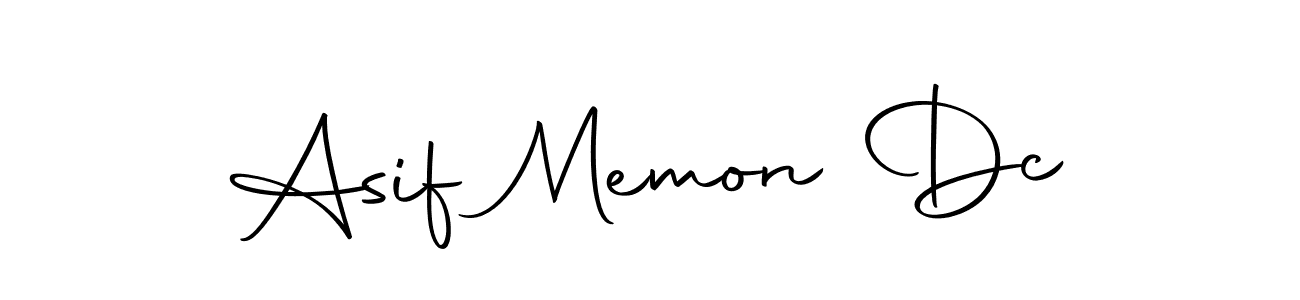 Make a beautiful signature design for name Asif Memon Dc. With this signature (Autography-DOLnW) style, you can create a handwritten signature for free. Asif Memon Dc signature style 10 images and pictures png