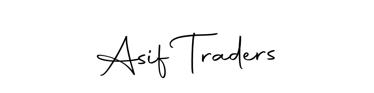 Use a signature maker to create a handwritten signature online. With this signature software, you can design (Autography-DOLnW) your own signature for name Asif Traders. Asif Traders signature style 10 images and pictures png