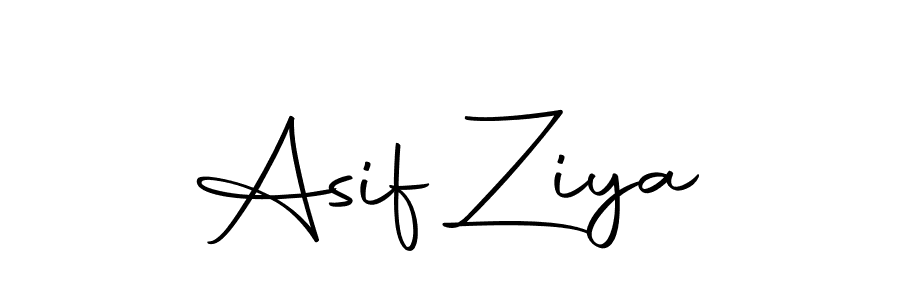 Create a beautiful signature design for name Asif Ziya. With this signature (Autography-DOLnW) fonts, you can make a handwritten signature for free. Asif Ziya signature style 10 images and pictures png
