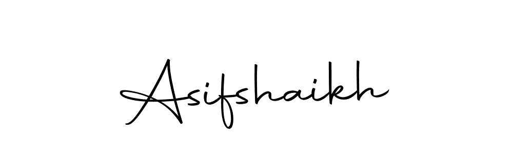 Also we have Asifshaikh name is the best signature style. Create professional handwritten signature collection using Autography-DOLnW autograph style. Asifshaikh signature style 10 images and pictures png