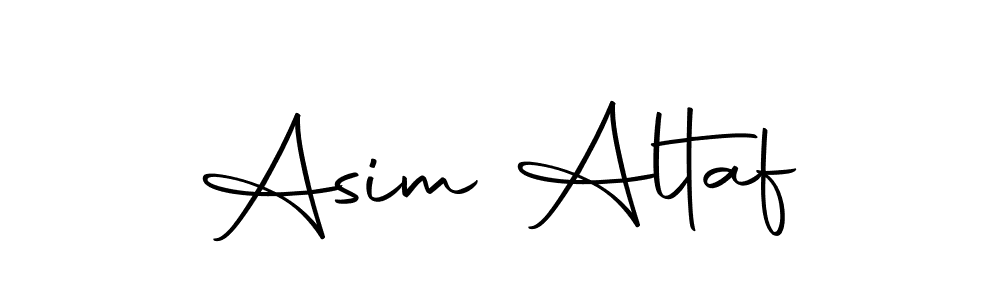 How to make Asim Altaf name signature. Use Autography-DOLnW style for creating short signs online. This is the latest handwritten sign. Asim Altaf signature style 10 images and pictures png