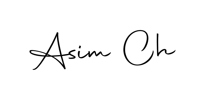 It looks lik you need a new signature style for name Asim Ch. Design unique handwritten (Autography-DOLnW) signature with our free signature maker in just a few clicks. Asim Ch signature style 10 images and pictures png