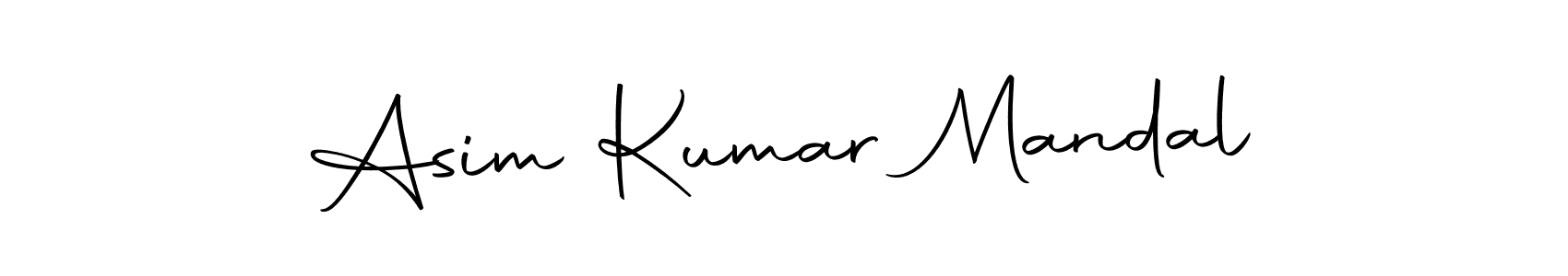 Design your own signature with our free online signature maker. With this signature software, you can create a handwritten (Autography-DOLnW) signature for name Asim Kumar Mandal. Asim Kumar Mandal signature style 10 images and pictures png