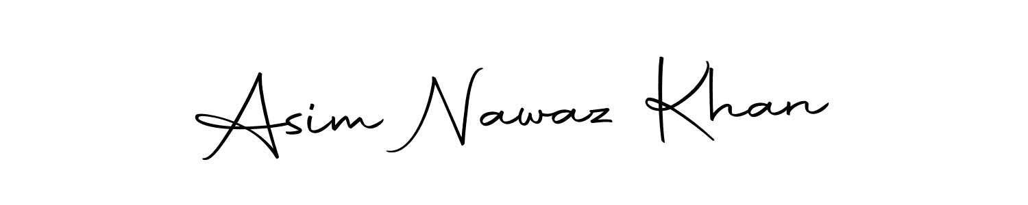 Create a beautiful signature design for name Asim Nawaz Khan. With this signature (Autography-DOLnW) fonts, you can make a handwritten signature for free. Asim Nawaz Khan signature style 10 images and pictures png