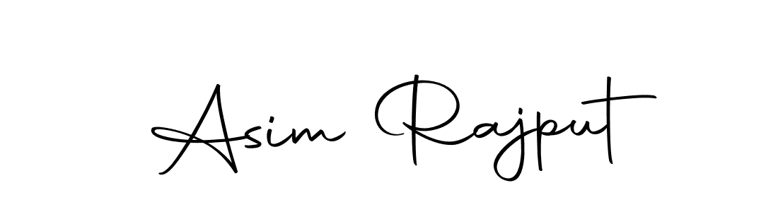 How to make Asim Rajput name signature. Use Autography-DOLnW style for creating short signs online. This is the latest handwritten sign. Asim Rajput signature style 10 images and pictures png