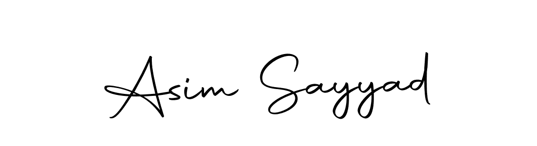 You can use this online signature creator to create a handwritten signature for the name Asim Sayyad. This is the best online autograph maker. Asim Sayyad signature style 10 images and pictures png