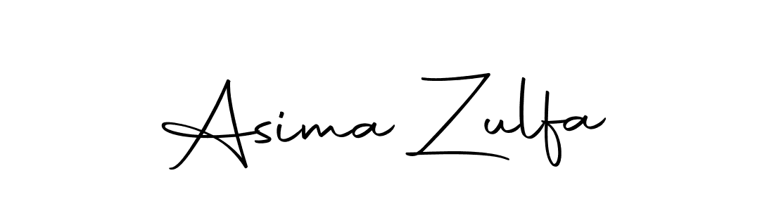 How to make Asima Zulfa signature? Autography-DOLnW is a professional autograph style. Create handwritten signature for Asima Zulfa name. Asima Zulfa signature style 10 images and pictures png