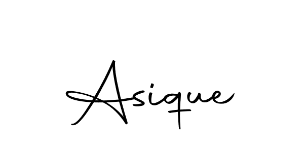 Use a signature maker to create a handwritten signature online. With this signature software, you can design (Autography-DOLnW) your own signature for name Asique. Asique signature style 10 images and pictures png