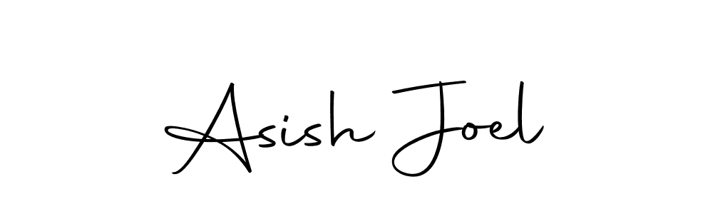 Make a beautiful signature design for name Asish Joel. Use this online signature maker to create a handwritten signature for free. Asish Joel signature style 10 images and pictures png