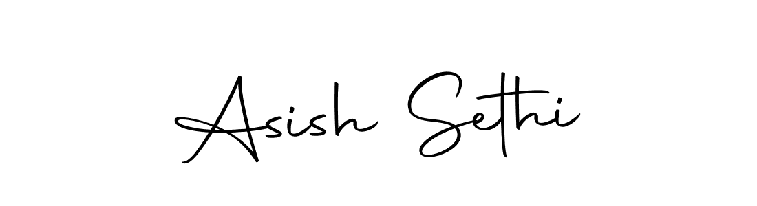 How to make Asish Sethi signature? Autography-DOLnW is a professional autograph style. Create handwritten signature for Asish Sethi name. Asish Sethi signature style 10 images and pictures png