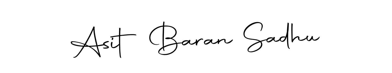 Make a beautiful signature design for name Asit Baran Sadhu. Use this online signature maker to create a handwritten signature for free. Asit Baran Sadhu signature style 10 images and pictures png