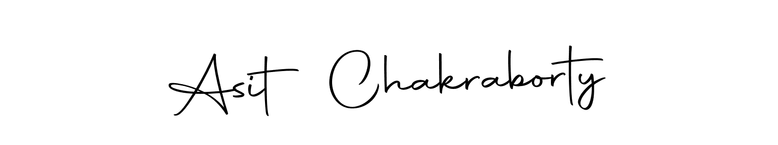 How to make Asit Chakraborty name signature. Use Autography-DOLnW style for creating short signs online. This is the latest handwritten sign. Asit Chakraborty signature style 10 images and pictures png