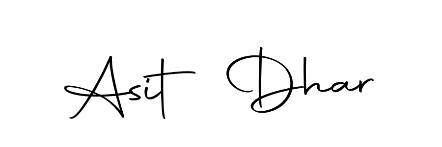 Make a beautiful signature design for name Asit Dhar. Use this online signature maker to create a handwritten signature for free. Asit Dhar signature style 10 images and pictures png