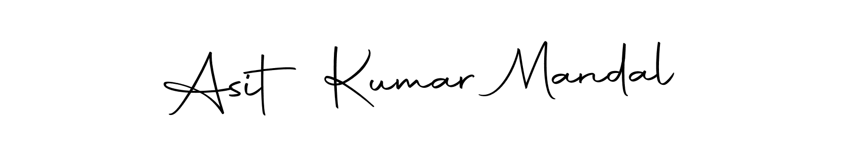 Also we have Asit Kumar Mandal name is the best signature style. Create professional handwritten signature collection using Autography-DOLnW autograph style. Asit Kumar Mandal signature style 10 images and pictures png