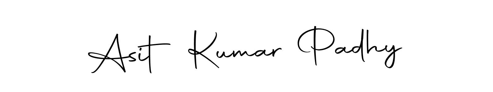 Design your own signature with our free online signature maker. With this signature software, you can create a handwritten (Autography-DOLnW) signature for name Asit Kumar Padhy. Asit Kumar Padhy signature style 10 images and pictures png