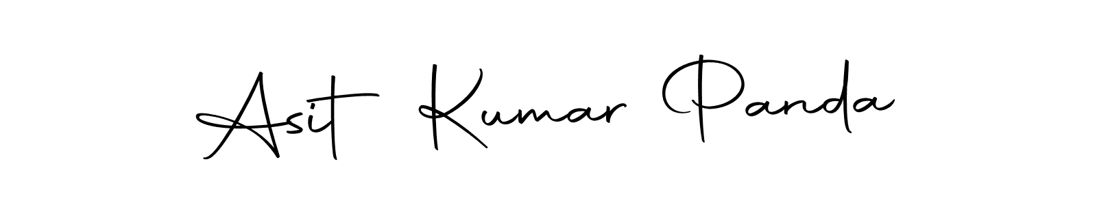 How to make Asit Kumar Panda name signature. Use Autography-DOLnW style for creating short signs online. This is the latest handwritten sign. Asit Kumar Panda signature style 10 images and pictures png