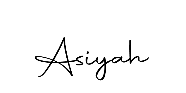 Create a beautiful signature design for name Asiyah. With this signature (Autography-DOLnW) fonts, you can make a handwritten signature for free. Asiyah signature style 10 images and pictures png