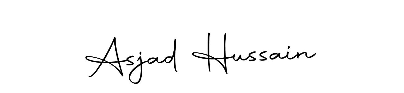 It looks lik you need a new signature style for name Asjad Hussain. Design unique handwritten (Autography-DOLnW) signature with our free signature maker in just a few clicks. Asjad Hussain signature style 10 images and pictures png