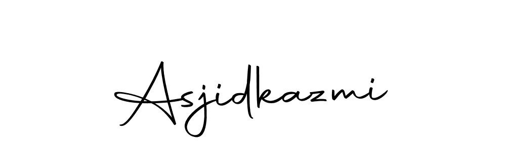 How to make Asjidkazmi signature? Autography-DOLnW is a professional autograph style. Create handwritten signature for Asjidkazmi name. Asjidkazmi signature style 10 images and pictures png