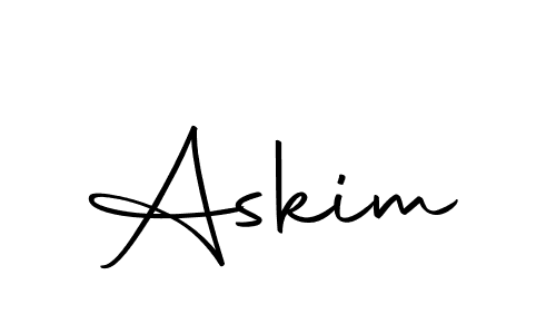 The best way (Autography-DOLnW) to make a short signature is to pick only two or three words in your name. The name Askim include a total of six letters. For converting this name. Askim signature style 10 images and pictures png