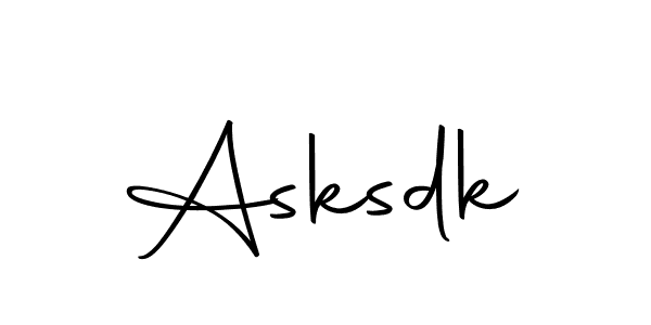Also we have Asksdk name is the best signature style. Create professional handwritten signature collection using Autography-DOLnW autograph style. Asksdk signature style 10 images and pictures png