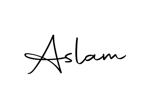 Here are the top 10 professional signature styles for the name Aslam. These are the best autograph styles you can use for your name. Aslam signature style 10 images and pictures png