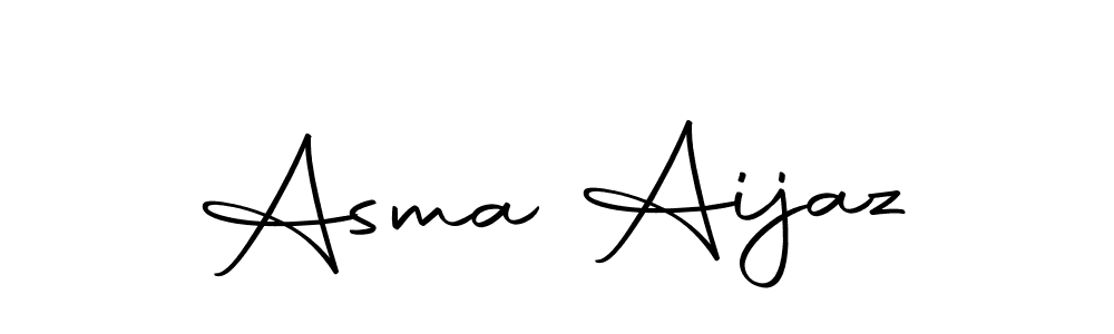 Make a short Asma Aijaz signature style. Manage your documents anywhere anytime using Autography-DOLnW. Create and add eSignatures, submit forms, share and send files easily. Asma Aijaz signature style 10 images and pictures png