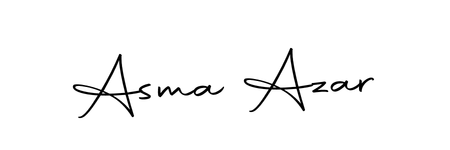 It looks lik you need a new signature style for name Asma Azar. Design unique handwritten (Autography-DOLnW) signature with our free signature maker in just a few clicks. Asma Azar signature style 10 images and pictures png