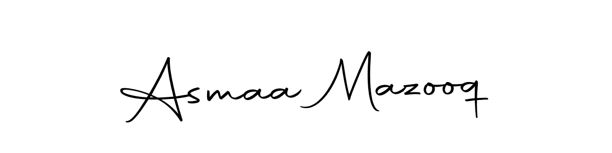 Make a beautiful signature design for name Asmaa Mazooq. Use this online signature maker to create a handwritten signature for free. Asmaa Mazooq signature style 10 images and pictures png