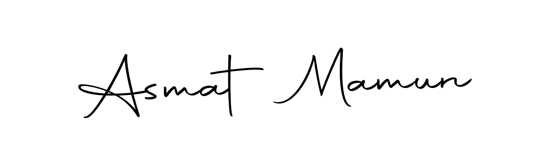 Check out images of Autograph of Asmat Mamun name. Actor Asmat Mamun Signature Style. Autography-DOLnW is a professional sign style online. Asmat Mamun signature style 10 images and pictures png