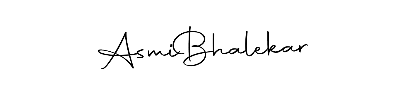 Make a beautiful signature design for name Asmi  Bhalekar. With this signature (Autography-DOLnW) style, you can create a handwritten signature for free. Asmi  Bhalekar signature style 10 images and pictures png