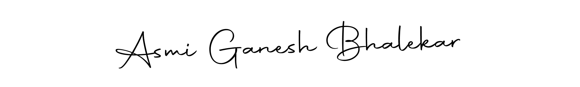 It looks lik you need a new signature style for name Asmi Ganesh Bhalekar. Design unique handwritten (Autography-DOLnW) signature with our free signature maker in just a few clicks. Asmi Ganesh Bhalekar signature style 10 images and pictures png
