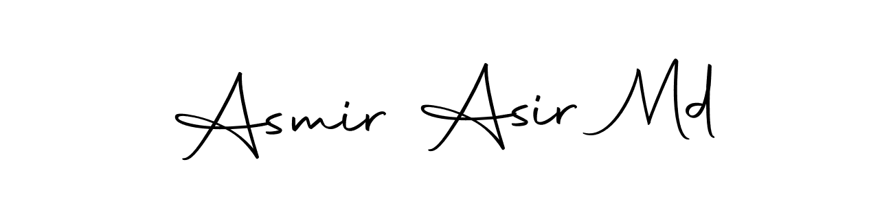 Here are the top 10 professional signature styles for the name Asmir Asir Md. These are the best autograph styles you can use for your name. Asmir Asir Md signature style 10 images and pictures png