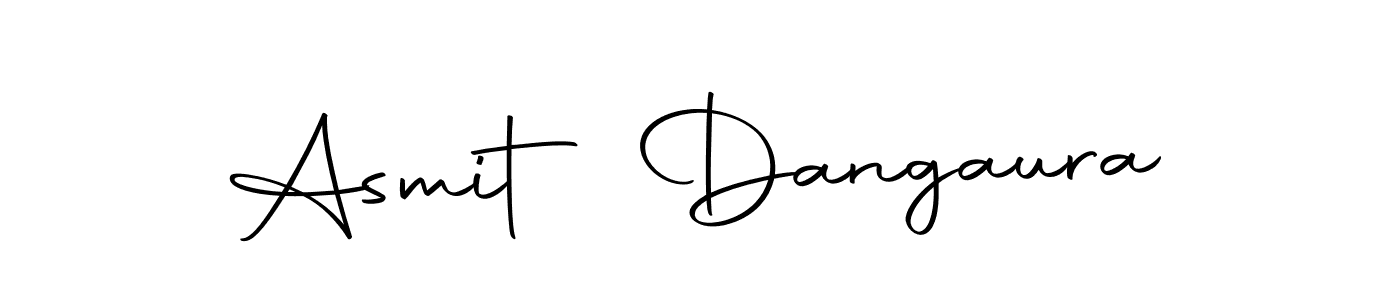 Design your own signature with our free online signature maker. With this signature software, you can create a handwritten (Autography-DOLnW) signature for name Asmit Dangaura. Asmit Dangaura signature style 10 images and pictures png