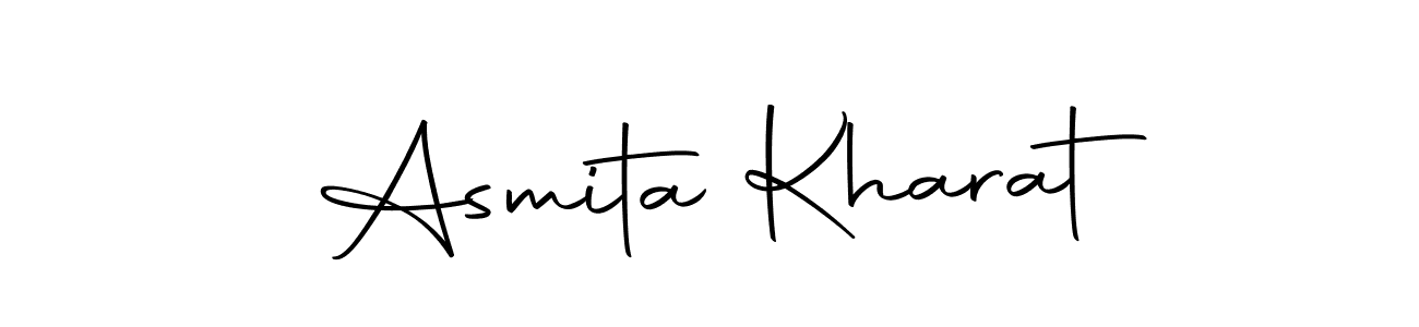 Here are the top 10 professional signature styles for the name Asmita Kharat. These are the best autograph styles you can use for your name. Asmita Kharat signature style 10 images and pictures png