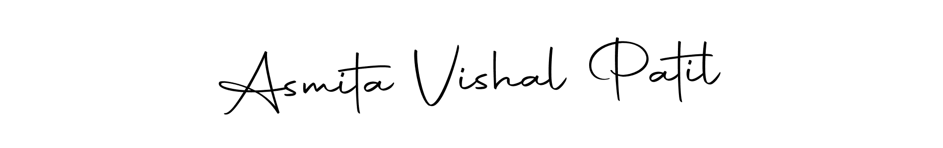 This is the best signature style for the Asmita Vishal Patil name. Also you like these signature font (Autography-DOLnW). Mix name signature. Asmita Vishal Patil signature style 10 images and pictures png