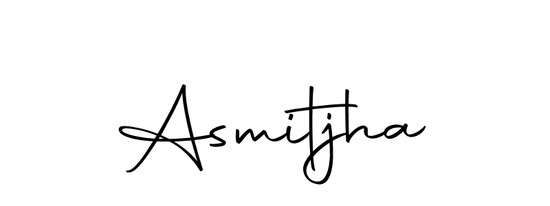 if you are searching for the best signature style for your name Asmitjha. so please give up your signature search. here we have designed multiple signature styles  using Autography-DOLnW. Asmitjha signature style 10 images and pictures png