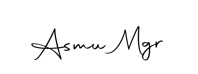 Also we have Asmu Mgr name is the best signature style. Create professional handwritten signature collection using Autography-DOLnW autograph style. Asmu Mgr signature style 10 images and pictures png