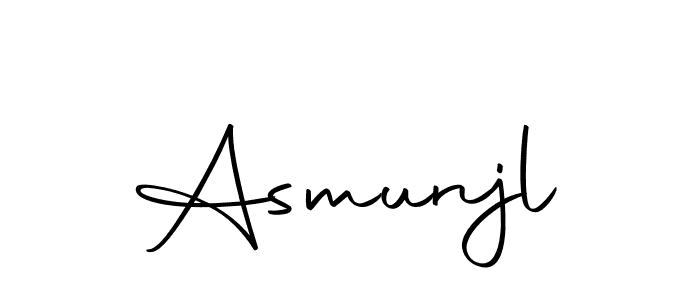 How to Draw Asmunjl signature style? Autography-DOLnW is a latest design signature styles for name Asmunjl. Asmunjl signature style 10 images and pictures png