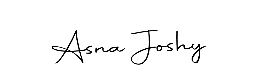 Asna Joshy stylish signature style. Best Handwritten Sign (Autography-DOLnW) for my name. Handwritten Signature Collection Ideas for my name Asna Joshy. Asna Joshy signature style 10 images and pictures png