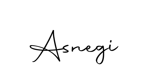 How to make Asnegi signature? Autography-DOLnW is a professional autograph style. Create handwritten signature for Asnegi name. Asnegi signature style 10 images and pictures png