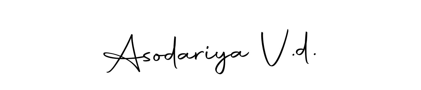 Also You can easily find your signature by using the search form. We will create Asodariya V.d. name handwritten signature images for you free of cost using Autography-DOLnW sign style. Asodariya V.d. signature style 10 images and pictures png