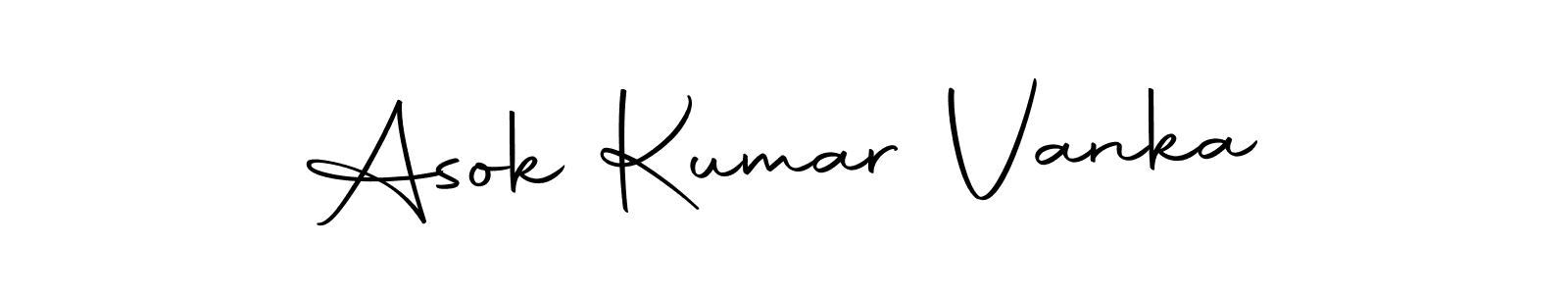 Also You can easily find your signature by using the search form. We will create Asok Kumar Vanka name handwritten signature images for you free of cost using Autography-DOLnW sign style. Asok Kumar Vanka signature style 10 images and pictures png