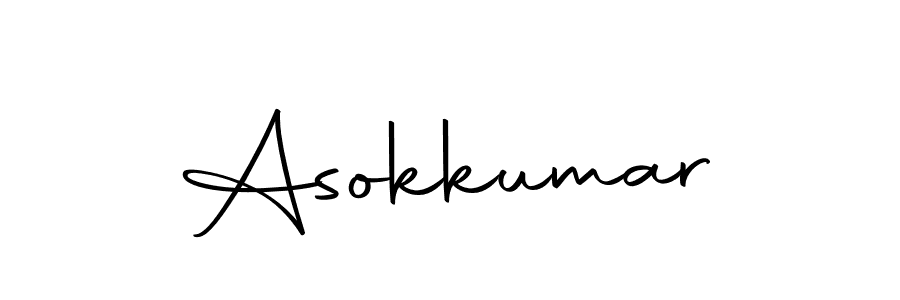 Asokkumar stylish signature style. Best Handwritten Sign (Autography-DOLnW) for my name. Handwritten Signature Collection Ideas for my name Asokkumar. Asokkumar signature style 10 images and pictures png