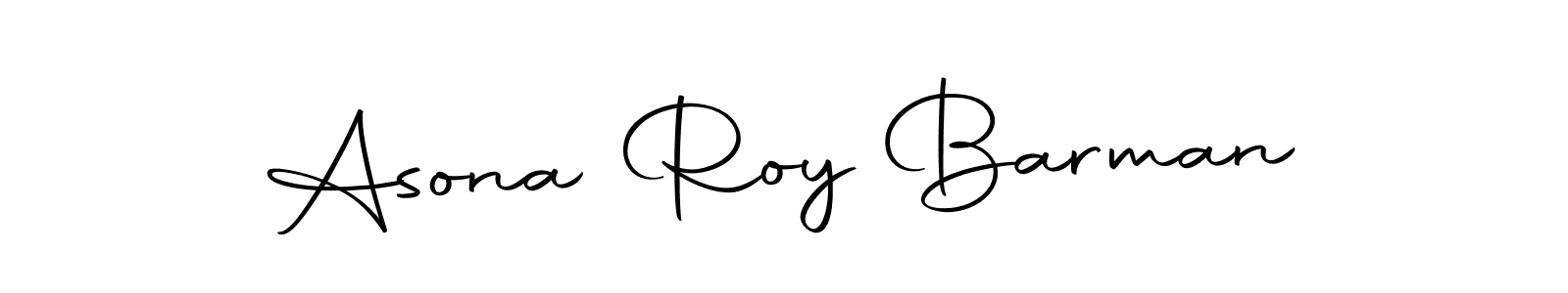 Make a beautiful signature design for name Asona Roy Barman. Use this online signature maker to create a handwritten signature for free. Asona Roy Barman signature style 10 images and pictures png